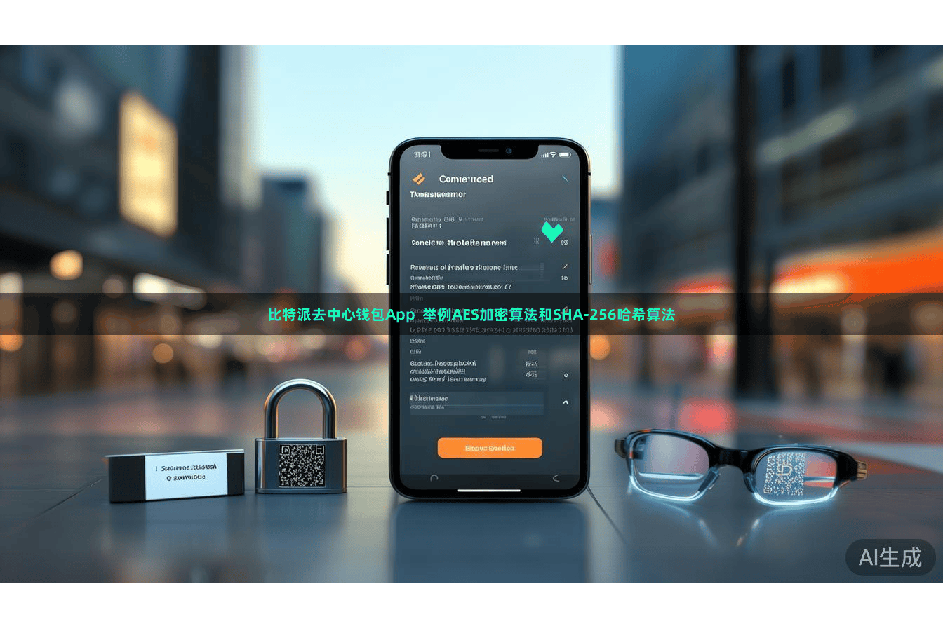 比特派去中心钱包App 举例AES加密算法和SHA-256哈希算法
