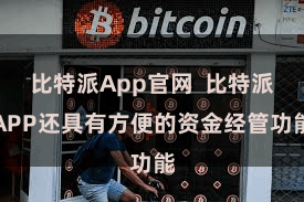 比特派App官网  比特派APP还具有方便的资金经管功能